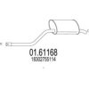 MTS 01.61168 End Silencer